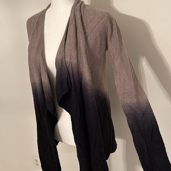 NWOT Barefoot Dreams Ombré Open Front Cardigan - Picture 5 of 11